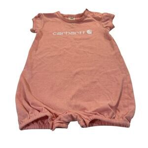 Carhartt Baby Girl 18M Pink Bodysuit